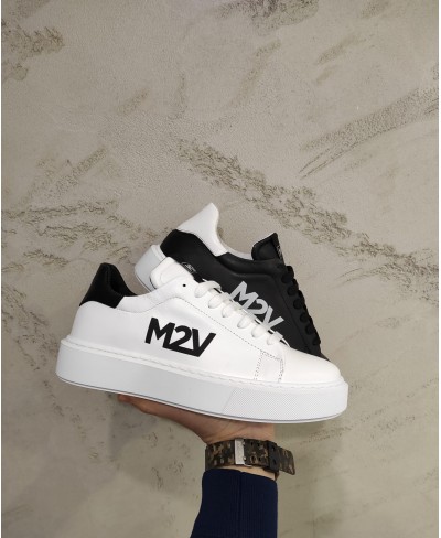 M2V Art. N52 Logo Nero Fondo Bianco