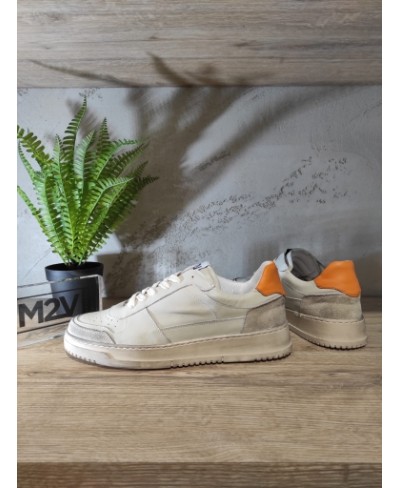 M2V Art. DB81 Vitello Beige e Camoscio T.arancio para beige